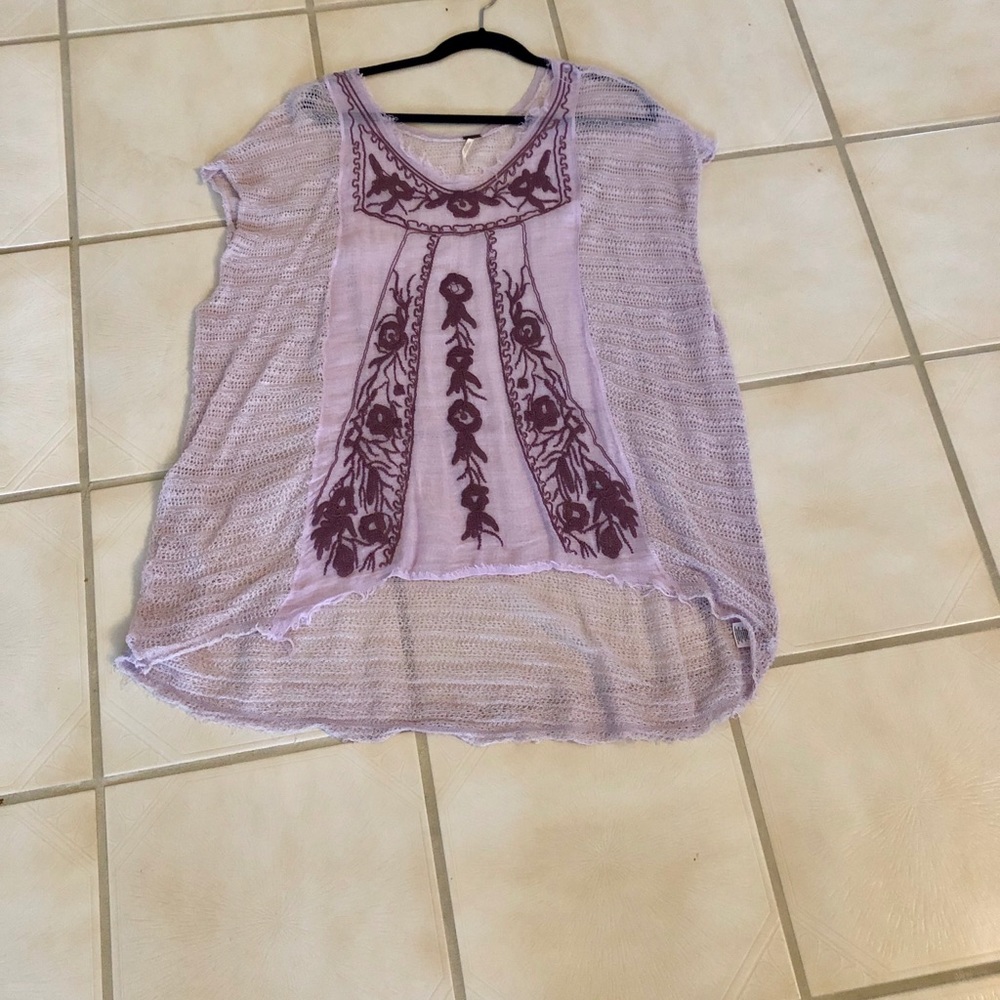 Free People boho top size Large